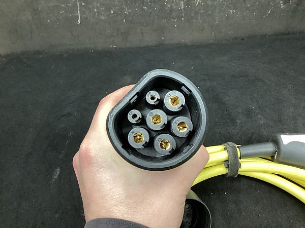 Electric car charging cable