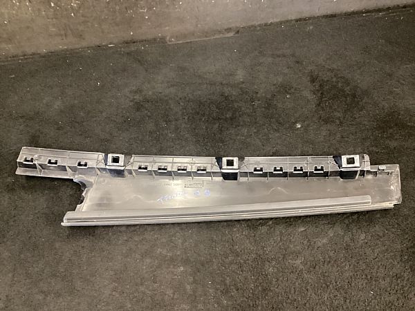 Door glass trim molding