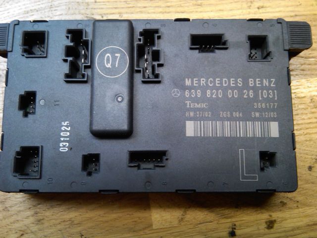 Przekaźnik szyb elektrycznych MERCEDES-BENZ VITO / MIXTO Box (W639)