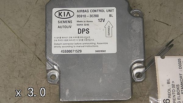 Airbag elektronikkenhet KIA SORENTO I (JC)