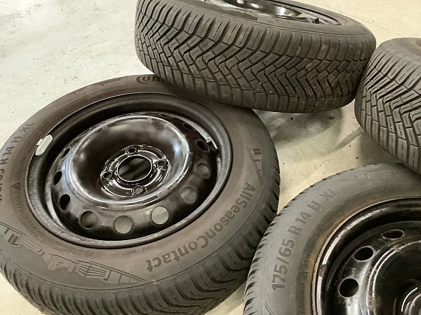 Fælge stål med dæk PEUGEOT 206+ (2L_, 2M_)