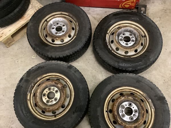 Fælge stål med dæk PEUGEOT BOXER Box