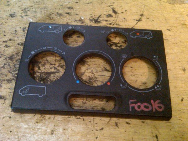 Heizungsschalter VW TRANSPORTER / CARAVELLE Mk IV Bus (70B, 70C, 7DB, 7DK, 70J,