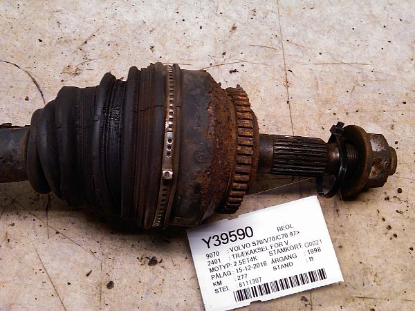 Drive shaft - front VOLVO S70 (874)
