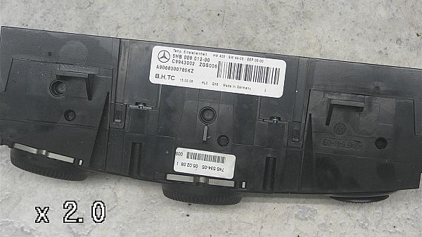 Varmeapparat panel(regulering) MERCEDES-BENZ SPRINTER 3,5-t Box (906)