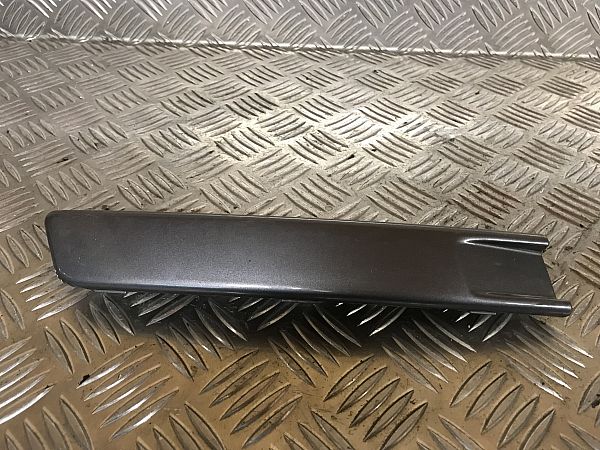 Front bumper splitter molding