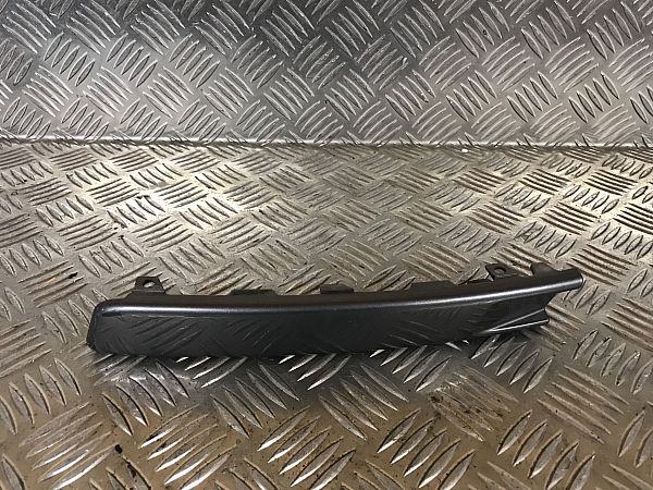 Front bumper splitter molding