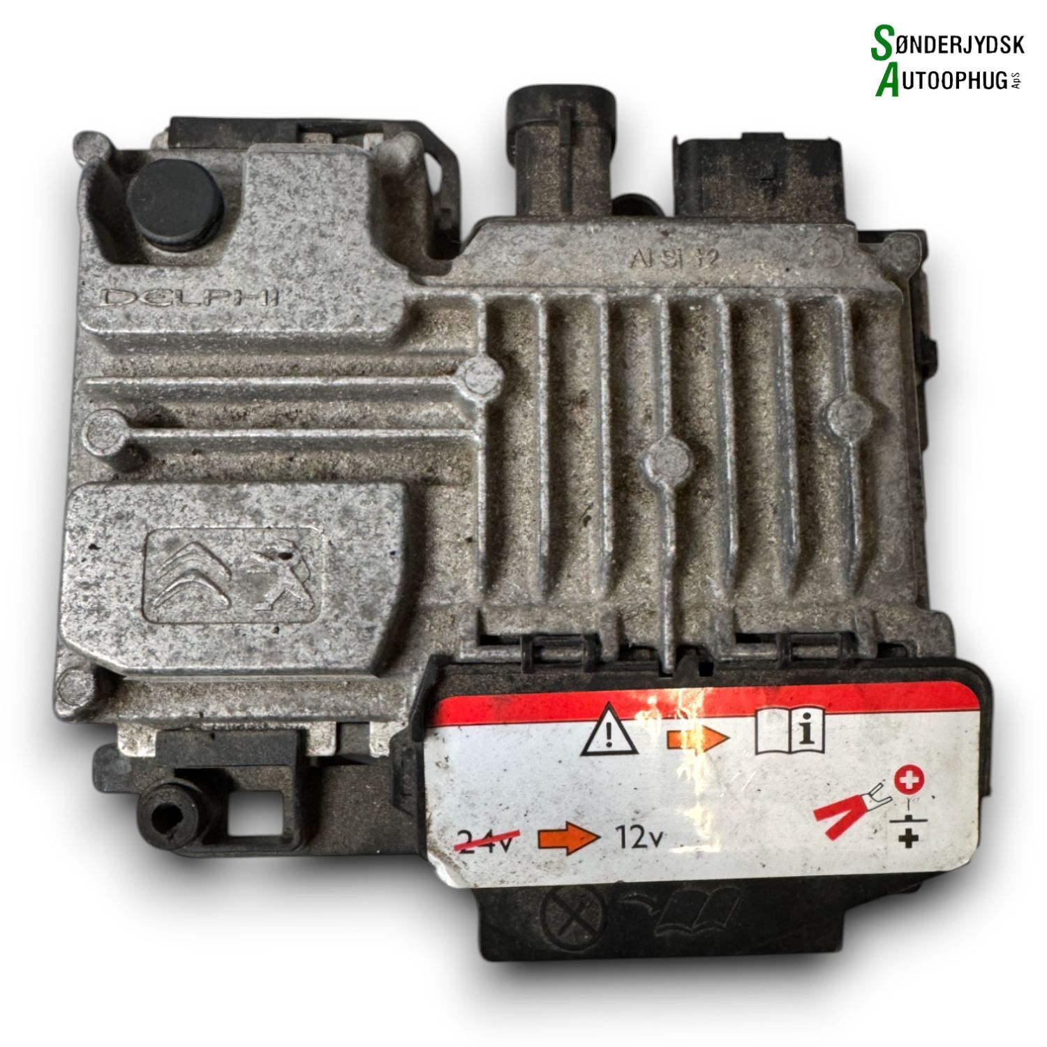 9810858280: Relay - various, Stop - start switch, Fuse box