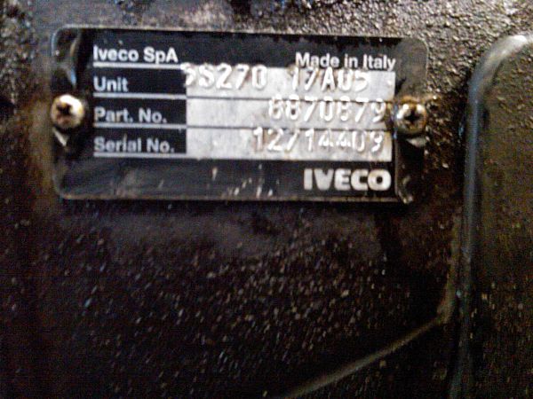 Boîte de vitesse manual IVECO DAILY III Box Body/Estate