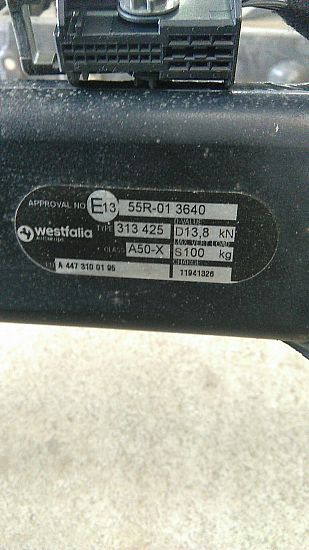 Anhängerkupplung MERCEDES-BENZ VITO Box (W447)