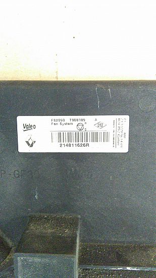 Ventilateur de radiateur électrique DACIA DUSTER (HS_)