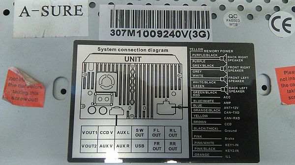 GPS / pièces de navigation VW PASSAT Estate (3C5)