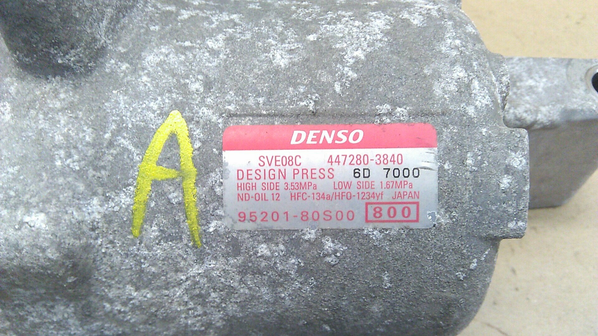 Suzuki SWIFT V (AZ) Ac pump 447280-3840, 95200-80S00