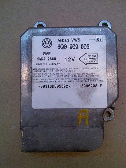 Airbag - eletricity box VW LUPO (6X1, 6E1)