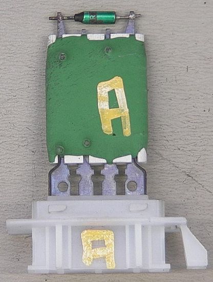 Widerstand Heizungsgeblaese VW GOLF VI Estate (AJ5)