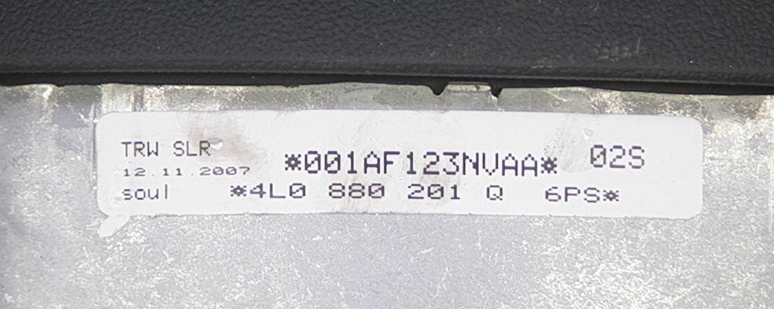 Airbag kpl. AUDI Q7 (4LB)