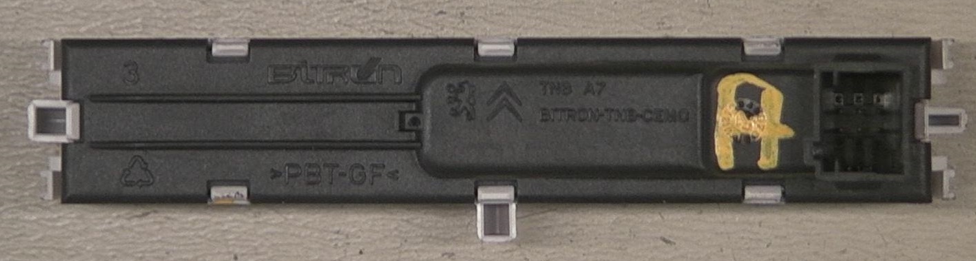 Airbag kontrol lampe PEUGEOT 207 (WA_, WC_)