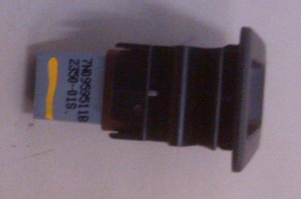 Switch for retractable tow bar