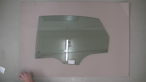 Rear door window