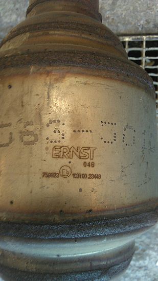 Catalytic converter PEUGEOT