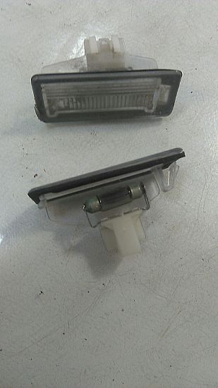 Number plate light for FIAT