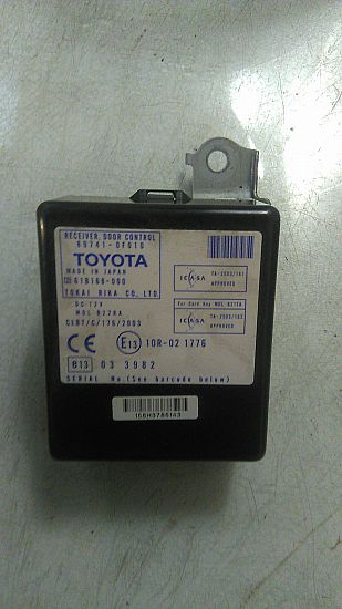 Central lock - relay TOYOTA