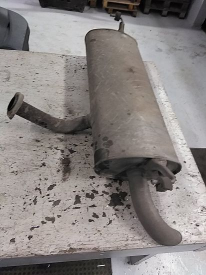 Rear silencer