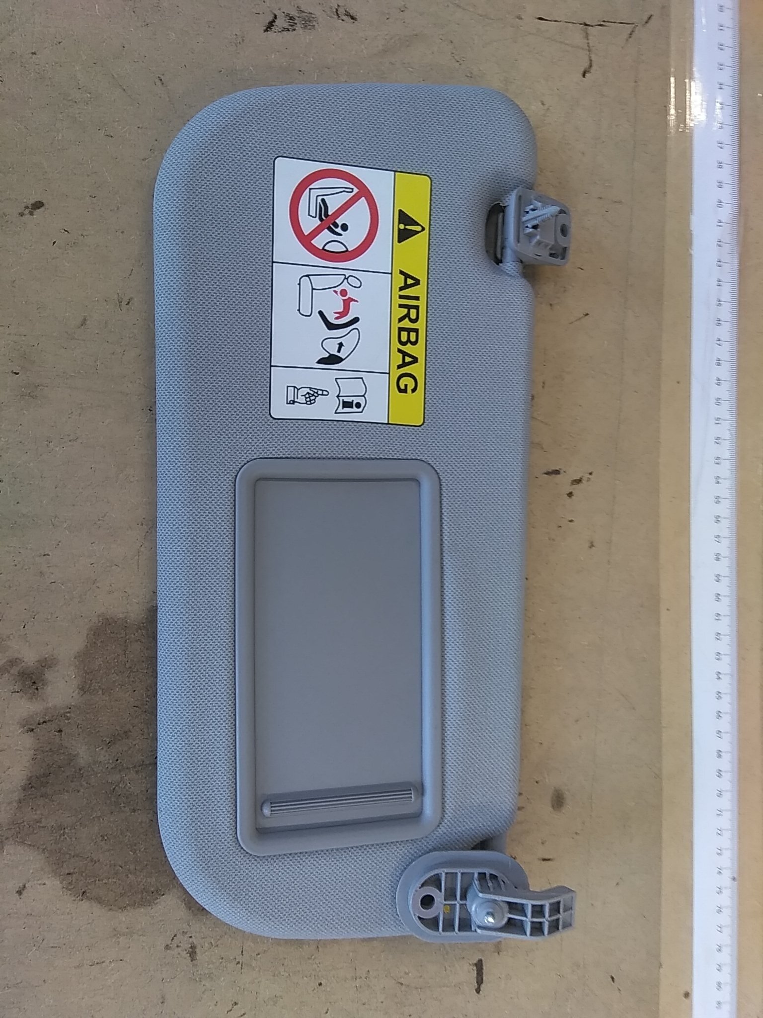 Sonnenblende Für Hyundai Getz 2002-2012 - Links Grau