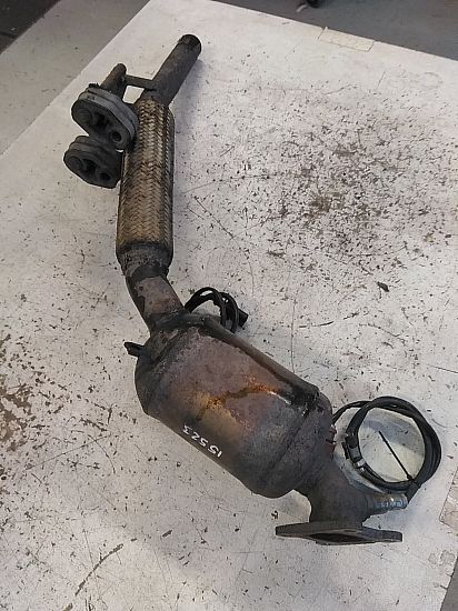 Katalysator VW UP (121, 122, BL1, BL2, BL3, 123)