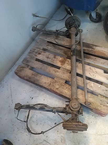 Hinterachse kpl., ohne Differenzial SUZUKI WAGON R+ (MA)
