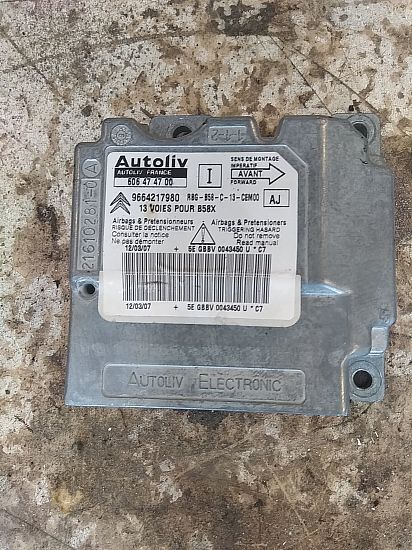 Steuergerät Airbag CITROËN C4 PICASSO I MPV (UD_)