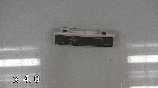 Airbag kontrol lampe TOYOTA