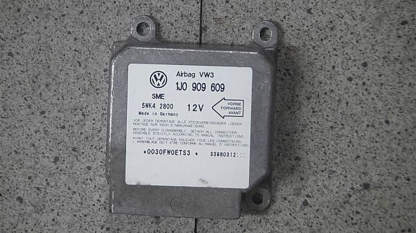 Steuergerät Airbag VW GOLF Mk IV (1J1)