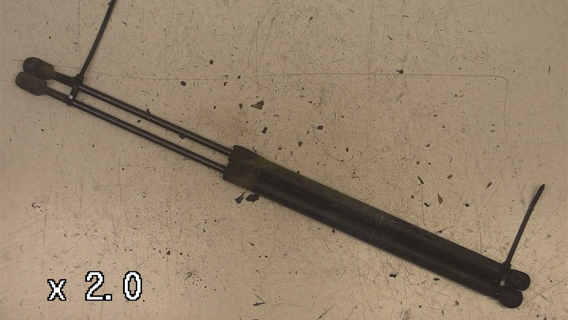 Bakluke demper/gassfjær OPEL MERIVA A MPV (X03)