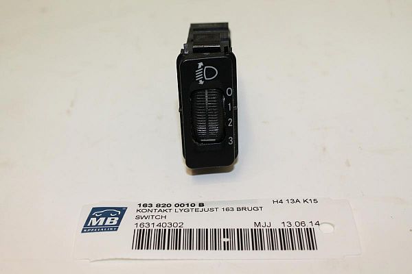 Leuchtweitenregulierungsschalter MERCEDES-BENZ M-CLASS (W163)
