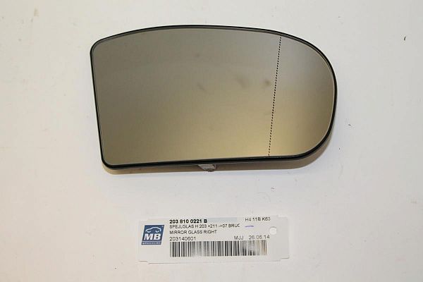 Spiegelglas MERCEDES-BENZ SPRINTER 3,5-t Platform/Chassis (B906)