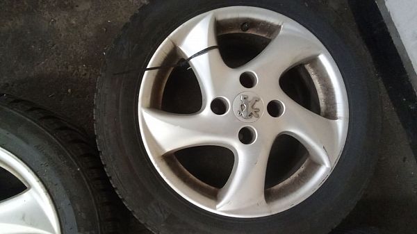 Fælge stål med dæk PEUGEOT 206 SW (2E/K)