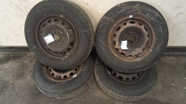 Fælge aluminium med dæk OPEL CORSA C (X01)