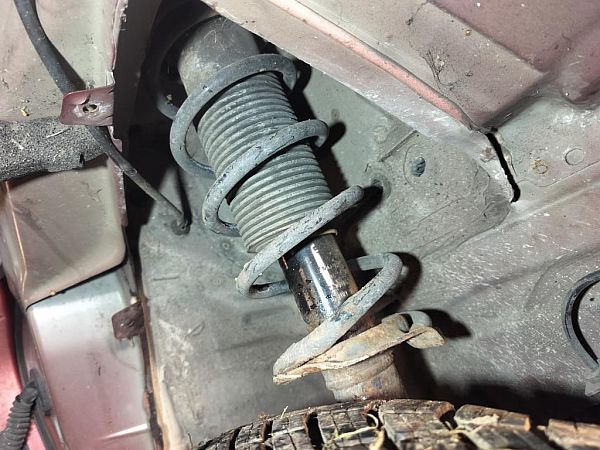 Federbein vorn NISSAN NOTE (E12)