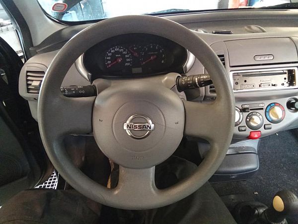 Steering wheel - airbag type (airbag not included) NISSAN MICRA III (K12)