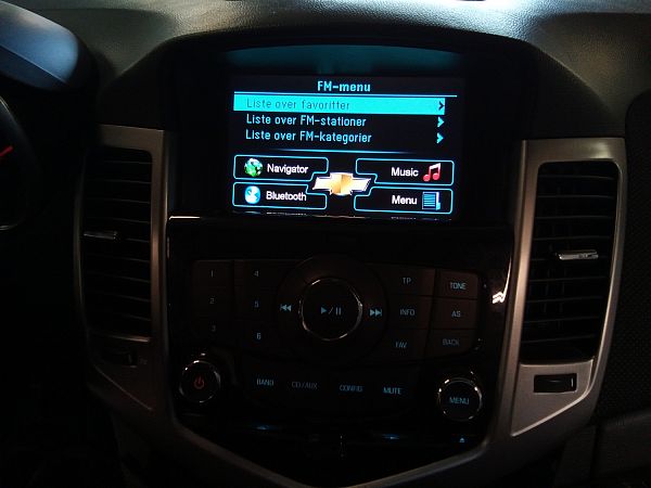 Gps/navigationsdele CHEVROLET CRUZE Hatchback (J305)
