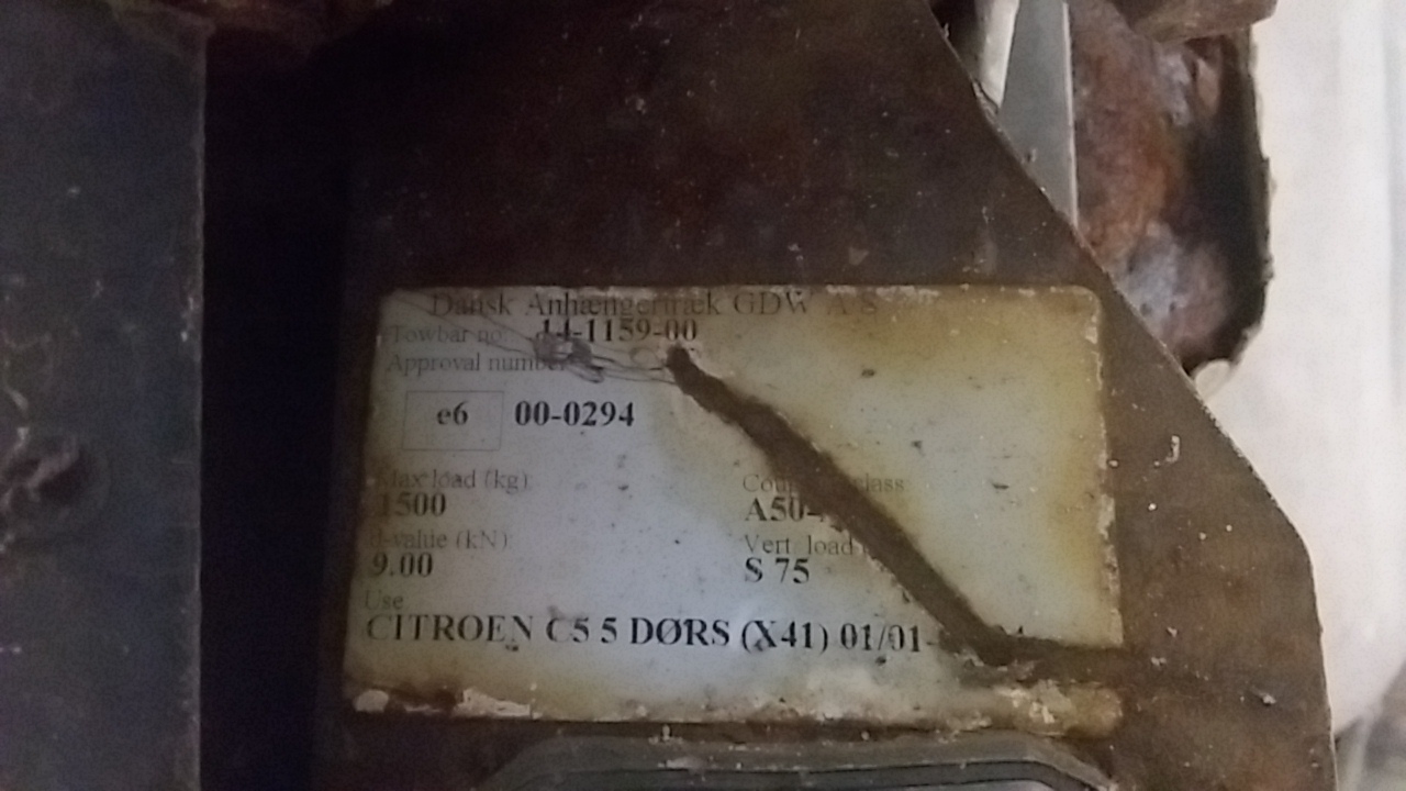 Citroën C5 Anhängerkupplung gebraucht kaufen Autoparts24