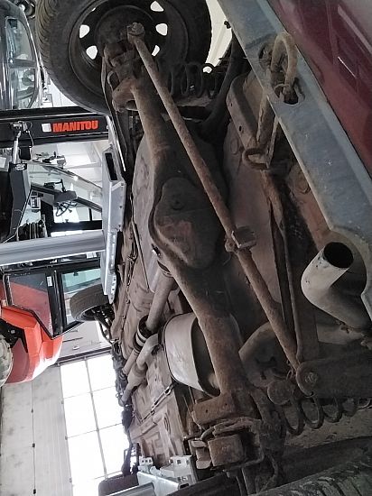 Rear axle assembly lump SUZUKI IGNIS I (FH)
