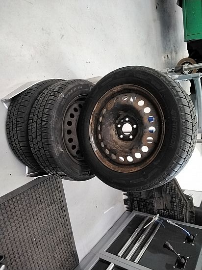 Fælge stål med dæk FIAT DOBLO Box Body/Estate (263_)