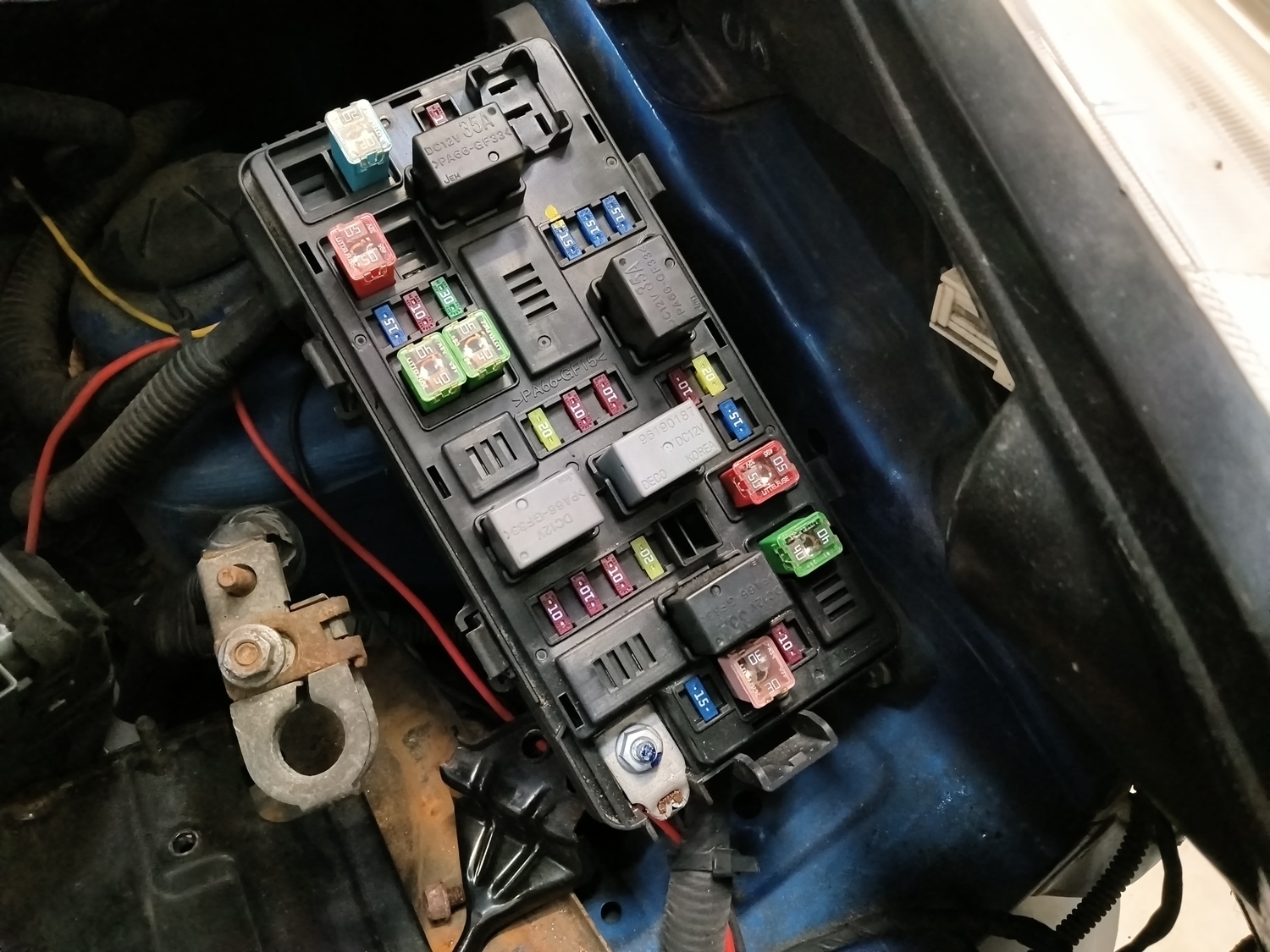 95020932: Fuse box for Chevrolet SPARK (M300)