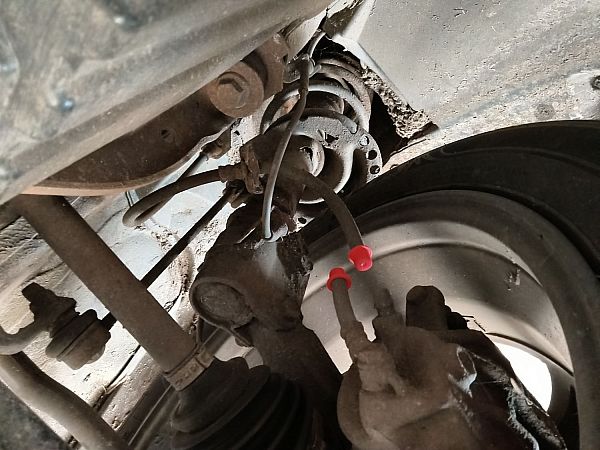 Federbein vorn NISSAN NOTE (E11, NE11)
