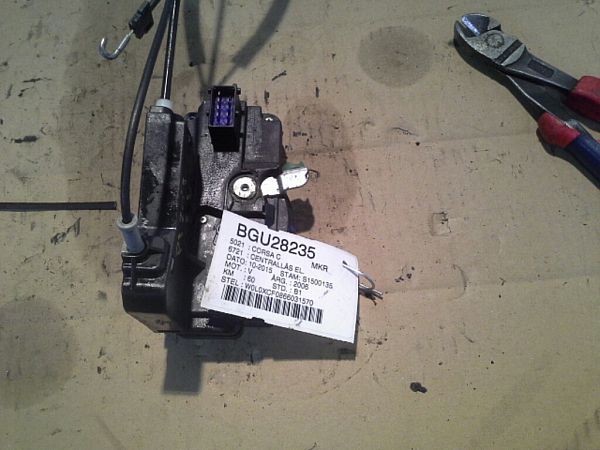 Zentralverriegelung OPEL CORSA C (X01)