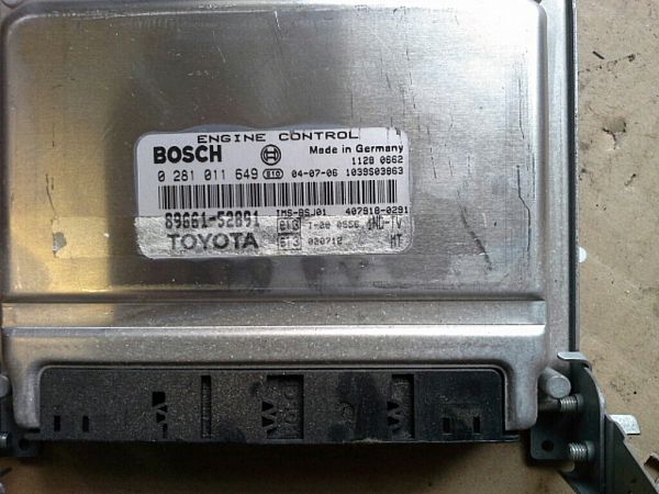 motorstyringsenhed (ECU) TOYOTA YARIS/VITZ (_P1_)