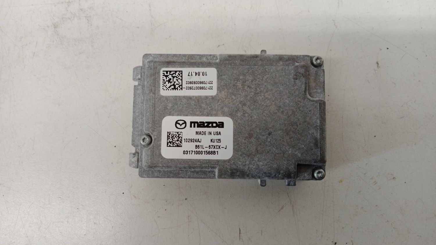 MAZDA 純正 カメラユニット B61L - 67XCX - BM5FS