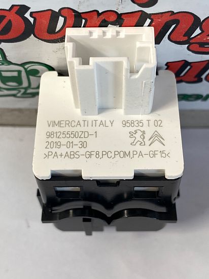 Lichtschakelaar PEUGEOT PARTNER Box (K9)